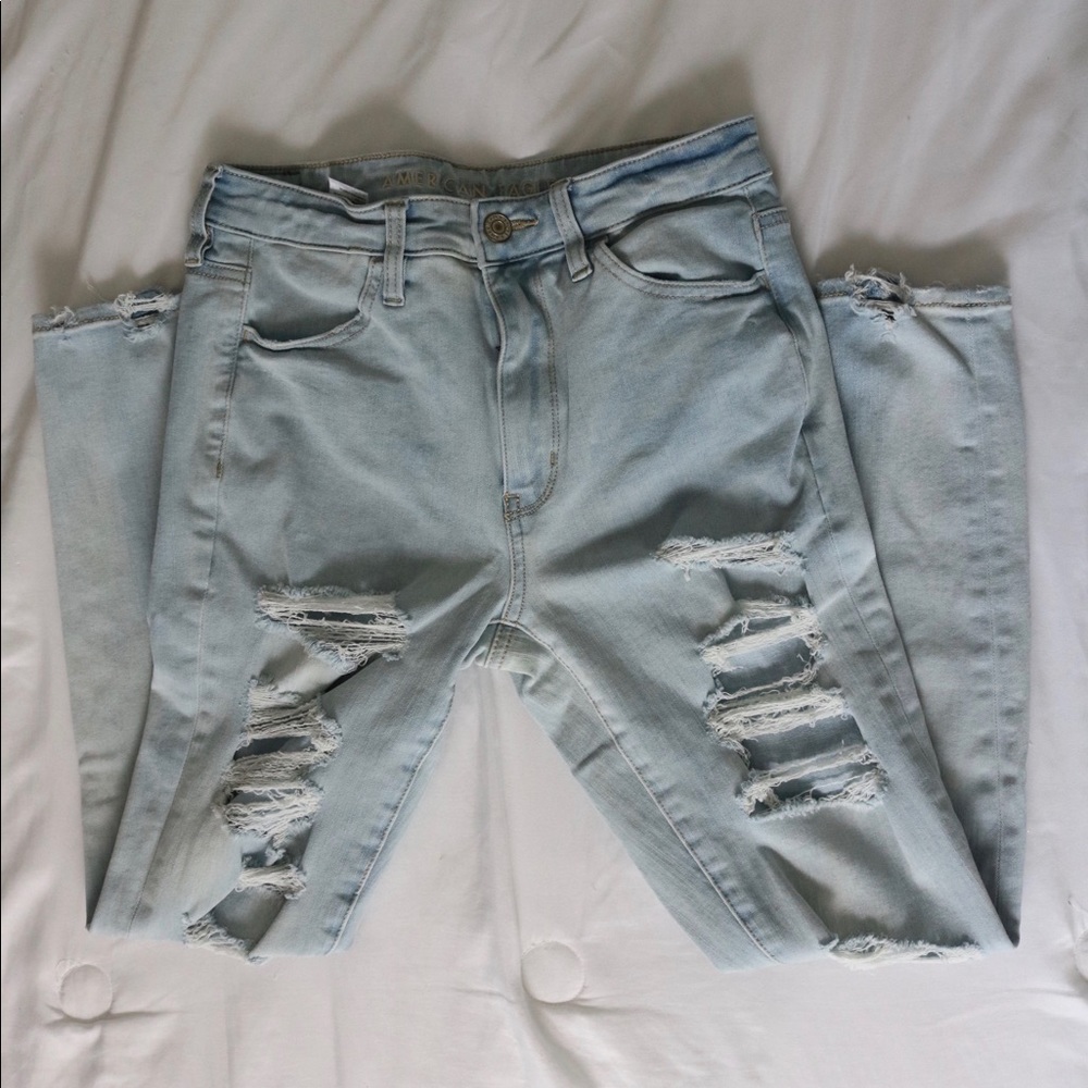 Ripped American Eagle Jeans
